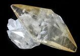 Gemmy Twinned Calcite Crystal - Elmwood, Tennessee #33805-1